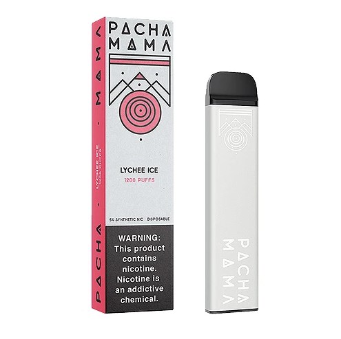 Lychee Ice disposable pod by Pachamama