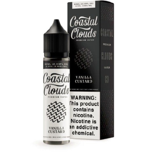 Vanilla Custard Vape juice by Coastal Clouds 60ml